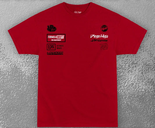 Team Higa Tee V2 Red